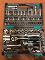 img 1 attached to Tool set Stels Tool set, 1/2", 1/4", CrV, plastic case 94 pcs, Stels, 94 pcs, black review by Boyan Nedkov Tsonev ᠌