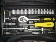 img 2 attached to Tool set WMC Tools WMC-2462-5, 46 pcs., black review by Dimitar Konstantinov ᠌