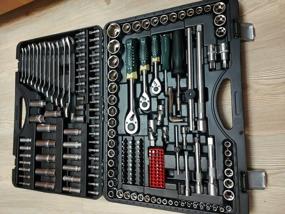 img 22 attached to Tool set ROCKFORCE 38841, 216 pcs., black