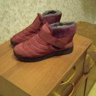 img 2 attached to Warm boots "Comfort Nord" / Women's winter waterproof shoes / Ankle boots, gray, r.37 review by Jnis Banders ᠌