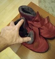 img 3 attached to Warm boots "Comfort Nord" / Women's winter waterproof shoes / Ankle boots, gray, r.37 review by Jnis Banders ᠌