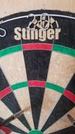 img 2 attached to Darts target Stinger level professional ø45cm sisal plate SG-B18BL Stinger SG-B18BL review by gnes Szab ᠌