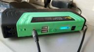 img 1 attached to Jump Starter 16800 mAh Portable Car Charger with Gadget Charging Adapters review by Mateusz Grabowski ᠌