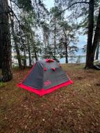 img 1 attached to Tent extreme double Tramp PEAK 2 V2, green review by Jana Varinsk ᠌