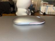 img 2 attached to Xiaomi Mi Elegant Mouse Metallic Edition Wireless Compact Mouse, black review by Stanisaw Wojnowski ᠌