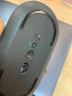 img 2 attached to Xiaomi Mi Elegant Mouse Metallic Edition Wireless Compact Mouse, black review by Kiril Grahovski ᠌