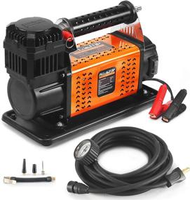 img 1 attached to ALL-TOP Heavy Duty Air Compressor Kit - 12V Portable Inflator With 6.35CFM For Offroad And Truck Tires, Car And RV Tire Air Pump - Max 150PSI For SUV, Jeep, 4X4 Vehicles