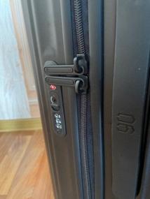 img 10 attached to NINETYGO NinetyGo Elbe Luggage 20", polypropylene, corrugated surface, 38 l, green