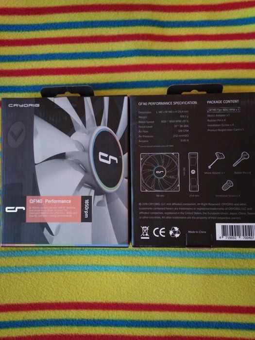 img 1 attached to CRYORIG QF140 Performance 140Mm PWM review by Velizar Velinov ᠌