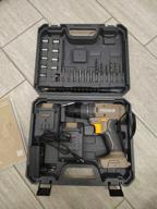 img 1 attached to Cordless drill driver Nocord, 20V, 2x1.5 Ah Li-Ion, in a case + 24 pieces of equipment, NCD-20.2.15.C review by Boyan Kolev ᠌