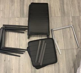 img 8 attached to Стул TetChair Easy Chair, mod. 24, металл/искусственная кожа, цвет: черный