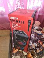 img 1 attached to Portable bluetooth speaker BT Speaker ZQS-8210 high power universal review by Adam Wawrzyski ᠌