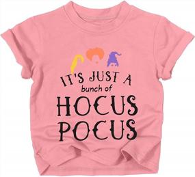 img 3 attached to Hocus Pocus Halloween Tee Shirt For Baby Girls And Boys: Sanderson Sister Graphic Print By UNIQUEONE