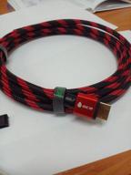 img 1 attached to Cable GCR HDMI - HDMI (GCR-HM481), 7.5 m, black, fer. rings review by Adam EK ᠌