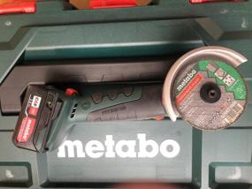 img 11 attached to Cordless angle grinder Metabo PowerMaxx CC 12 BL (600348500), 76 mm