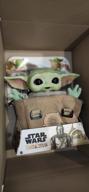 img 1 attached to Mattel Star Wars Mandalorian Plush Toy Baby Yoda Grog HBX33 review by Erzsebet Karancz ᠌