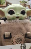 img 3 attached to Mattel Star Wars Mandalorian Plush Toy Baby Yoda Grog HBX33 review by Erzsebet Karancz ᠌