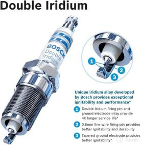 img 2 attached to Bosch Double Iridium Spark Longer Replacement Parts at Ignition Parts