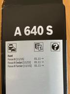 img 1 attached to Frameless wiper blade Bosch Aerotwin A640S 725 mm / 725 mm, 2 pcs. for Ford Focus review by Mateusz Banaszkiewic ᠌