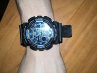 img 3 attached to Watch CASIO G-Shock GA-100-1A2, black review by Adam Czajkowski ᠌