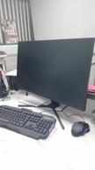 img 1 attached to ONKRON D101FS monitor mount 13"-34" desktop, up to 8 kg, tilt, swivel, black review by Micha Bialik (Eagle) ᠌