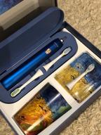 img 1 attached to Soocas X3U Van Gogh Museum Design Sonic Toothbrush, blue review by gnes Lakatos ᠌