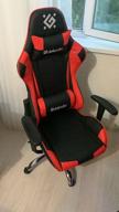 img 1 attached to Computer chair Defender Azgard gaming, upholstery: imitation leather, color: black/red review by Danuta Osiecka (Osie ᠌