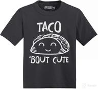 🌮 shop4ever® cute taco toddler cotton t-shirt логотип