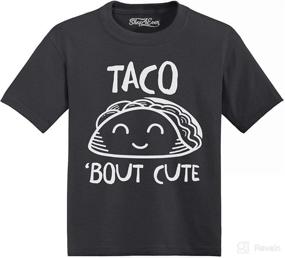 img 4 attached to 🌮 Shop4ever® Cute Taco Toddler Cotton T-Shirt