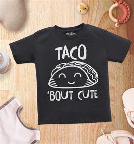 img 1 attached to 🌮 Shop4ever® Cute Taco Toddler Cotton T-Shirt