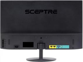 img 2 attached to Sceptre E275W 1920 V1 Frameless LED Monitor: Wall Mountable with Pivot Adjustment and HDMI Connectivity