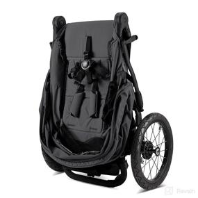 img 1 attached to 🖤 Joovy Zoom Jogging Stroller, Lightweight and Sleek, in Jet Black