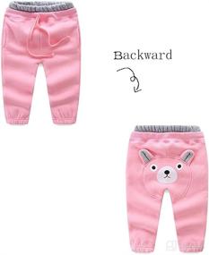 img 3 attached to Mud Kingdom Fleece Jogger Cartoon Apparel & Accessories Baby Girls ~ Clothing