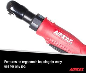 img 2 attached to AIRCAT 801 3/8-Inch Composite Ratchet With 320 RPM And 35 Ft-Lbs Maximum Torque
