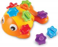 montessori fish toy set - 12 pieces, ages 18+ months, fine motor skills development, sensory play, counting & color recognition, educational toys for toddlers logo