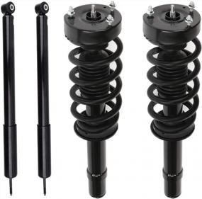 img 4 attached to Upgrade Your 2012-2017 Dodge Charger V6 AWD With LSAILON Complete Strut Assembly