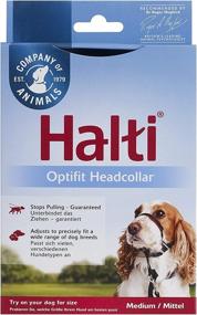 img 1 attached to Halti Optifit Headcollar - No Pull Optifit Head Collar for Dogs, Ideal for Leash Training, Stops Pulling, Comfortable & Adjustable, Humane Design, Durable & Safe, Effective for Effective Training, Available in 3 Sizes