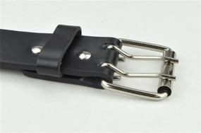 img 1 attached to Stylish Women's Grommet Leather Accessories and Belts by Belle Donne