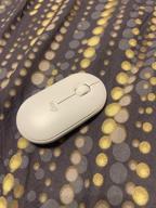 img 1 attached to Logitech Pebble M350 Wireless Compact Mouse, Blue Gray review by Ognian Georgiev ᠌