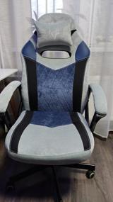 img 31 attached to Gaming chair Zombie VIKING-6 KNIGHT, upholstery: imitation leather/textile, color: grey/black