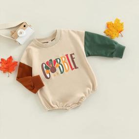 img 3 attached to Get Your Little One Ready For Valentine'S Day With Kuriozud'S Newborn Funny Letter Sweatshirt Romper
