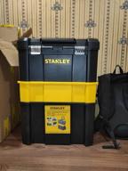img 3 attached to Trolley box STANLEY STST1-80151 Essential Rolling Workshop, 63x46x28.5 cm, 18"" , black review by Boyan Chukov ᠌