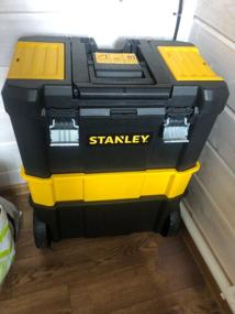 img 13 attached to Trolley box STANLEY STST1-80151 Essential Rolling Workshop, 63x46x28.5 cm, 18"" , black