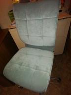 img 1 attached to Office chair Bureaucrat CH-330M, upholstery: textile, color: blue velvet review by Jnis Griis ᠌