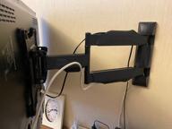 img 1 attached to Wall bracket ONKRON NP40 for TV 32"-65", tilt-swivel, up to 35 kg, black review by Janis Saikovskis ᠌