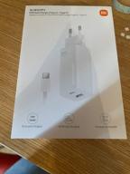 img 2 attached to AC charger Xiaomi 65W Fast Charger Type-A + Type-C, white review by Wiktor Iwanski ᠌