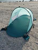 img 1 attached to Tent beach Bestway Beach Quick 2 Tent 68107, green review by Wiktor ygado ᠌