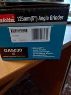 img 1 attached to Angle grinder Makita GA5030, 720 W, 125 mm, without battery review by Andrey Miltchov Petk ᠌
