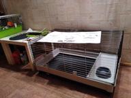 img 2 attached to Cage for rodents, rabbits Ferplast Krolik Large 100x60x50 cm 100 cm 60 cm 50 cm gray review by Felicja Krajewska ᠌