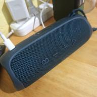 img 1 attached to Portable acoustics JBL Flip 5 Eco Edition, 20 W, ocean blue review by Andrey Zagorov ᠌